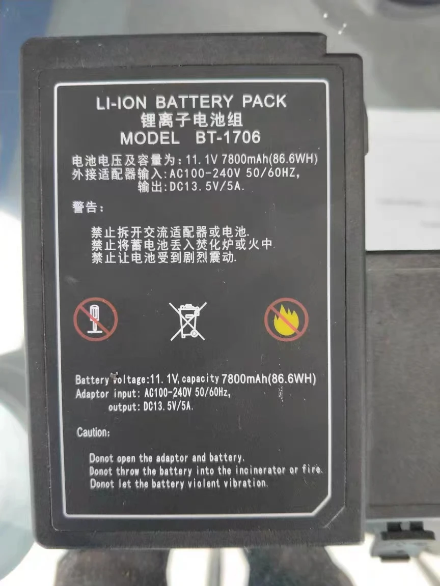 

DHL or FedEx Free Shipping BT-1706 Battery is Suitable For The Orientek t36 Fiber Fusion Splicer Fiber Fusion Splicer Battery