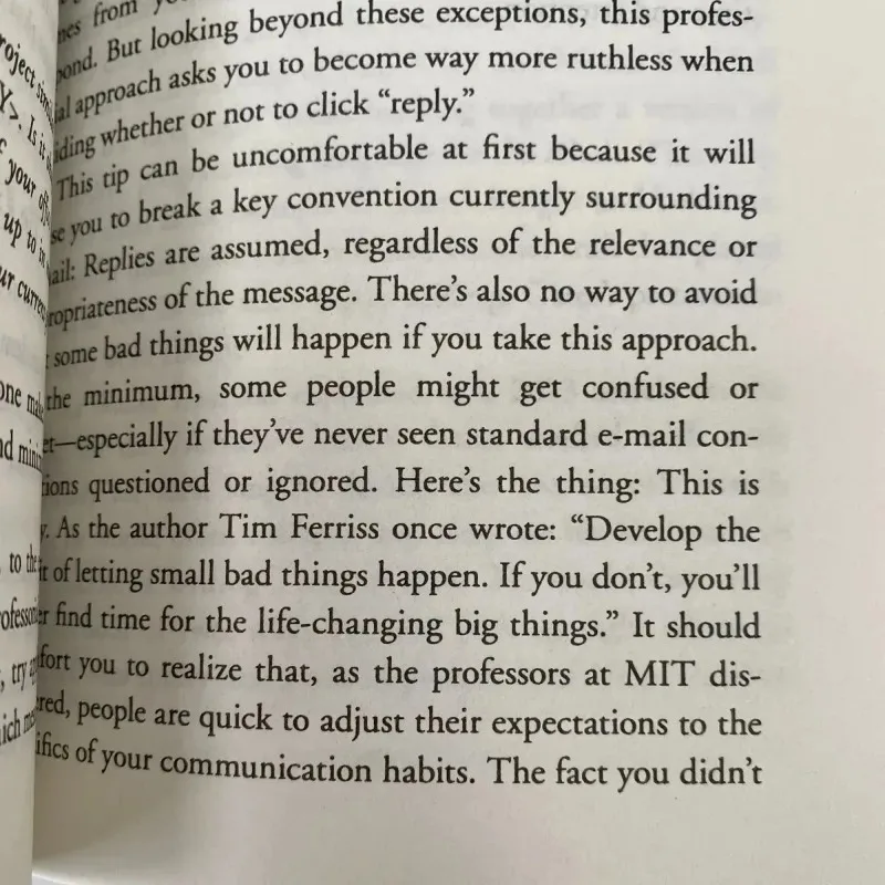 งานลึกซึ้ง: กฎแห่งการเน้นความสำเร็จในโลกที่วุ่นวาย หนังสือ