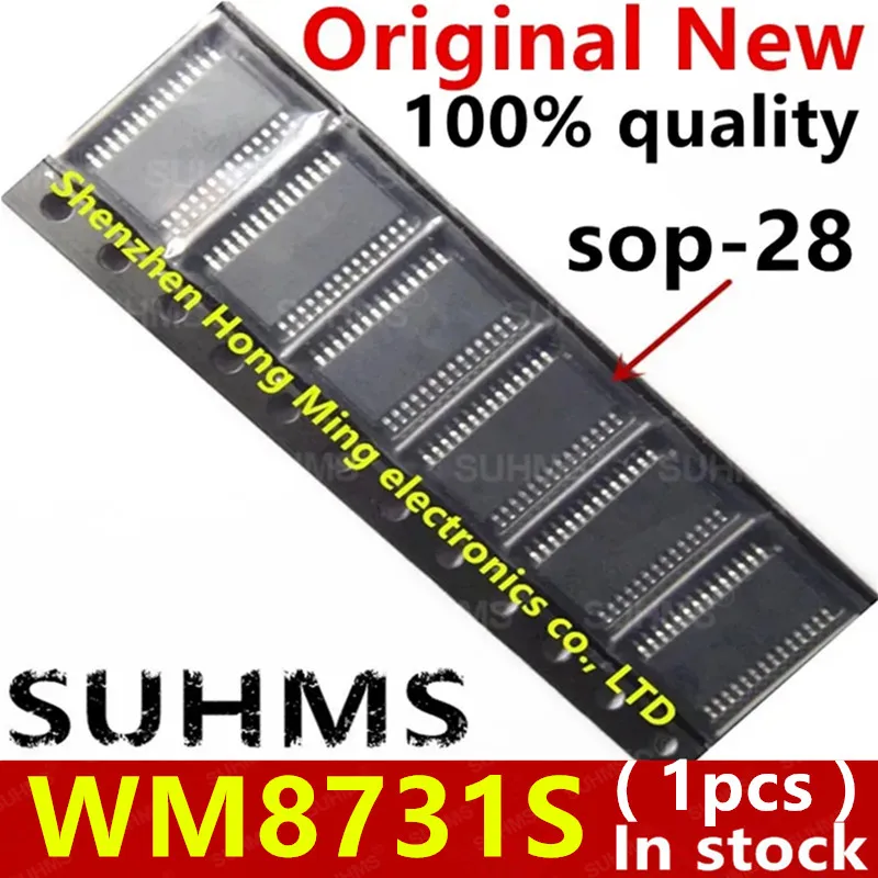 (1piece) 100% New WM8731SEDS WM8731S sop-28 Chipset