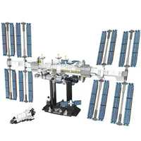 Ideas International Space Station Building Blocks Sets 21321 Compatible With Legoed Particles,Suitable For Christmas Gifts  ﻿