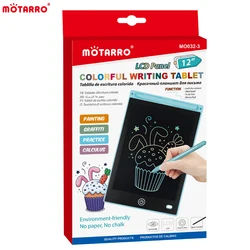 MOTARRO LCD Writing Tablet Drawing Board 12 Inch Electronics Graphic Board Ultra-thin Portable Handwriting Pads Kids Gifts