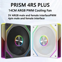 ICE Whale 4RS PLUS 14CM ARGB Ventilador de chasis 650-1500RPM Ventilador de refrigeración de PC refrigerado por aire