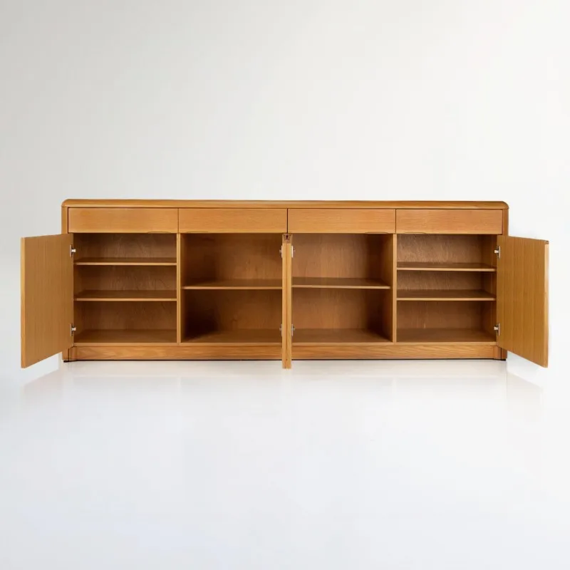 LH solid wood TV locker modern simple living room household small apartment storage storage
