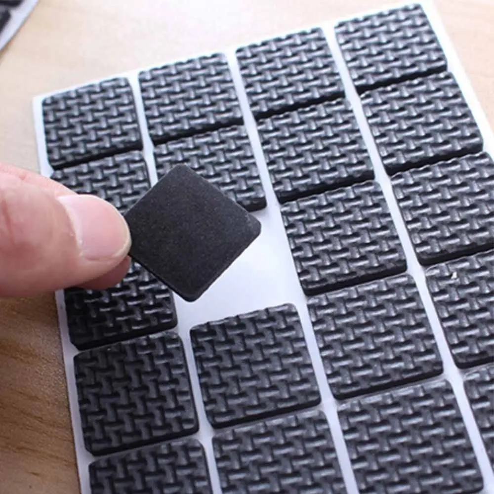 Protectores de suelo de gabinete de goma, alfombrilla antideslizante para mesa, alfombrilla autoadhesiva para suelo, almohadillas para pies, Protector de patas de silla, almohadillas para suelo