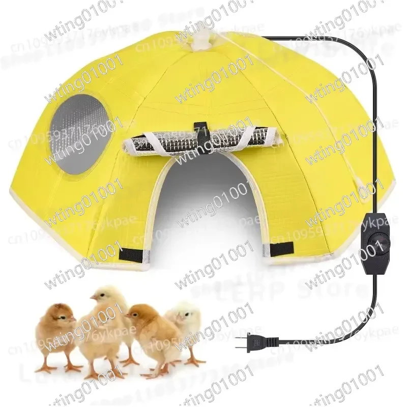 for Temperature Adjustable Electric Heater Cover for Chicken Eggs Chick Small Animal Warming Pad Safe Brooding Device