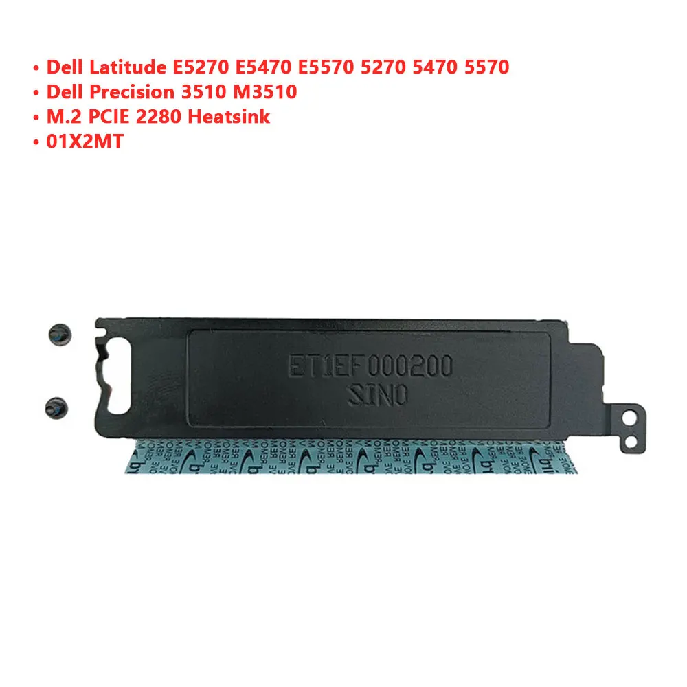 Do laptopa Dell Latitude E5270 E5470 E5570 5270 5470 5570 Precision 3510 M3510 M.2 2280 SSD Uchwyt montażowy dysku twardego Radiator