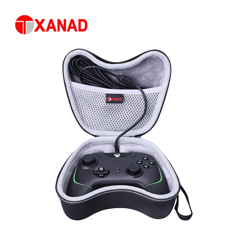 XANAD EVA Hard Case for Wolverine V2 Wired Gaming Controller Travel Protective Carrying Storage Bag for Xbox Gamepad