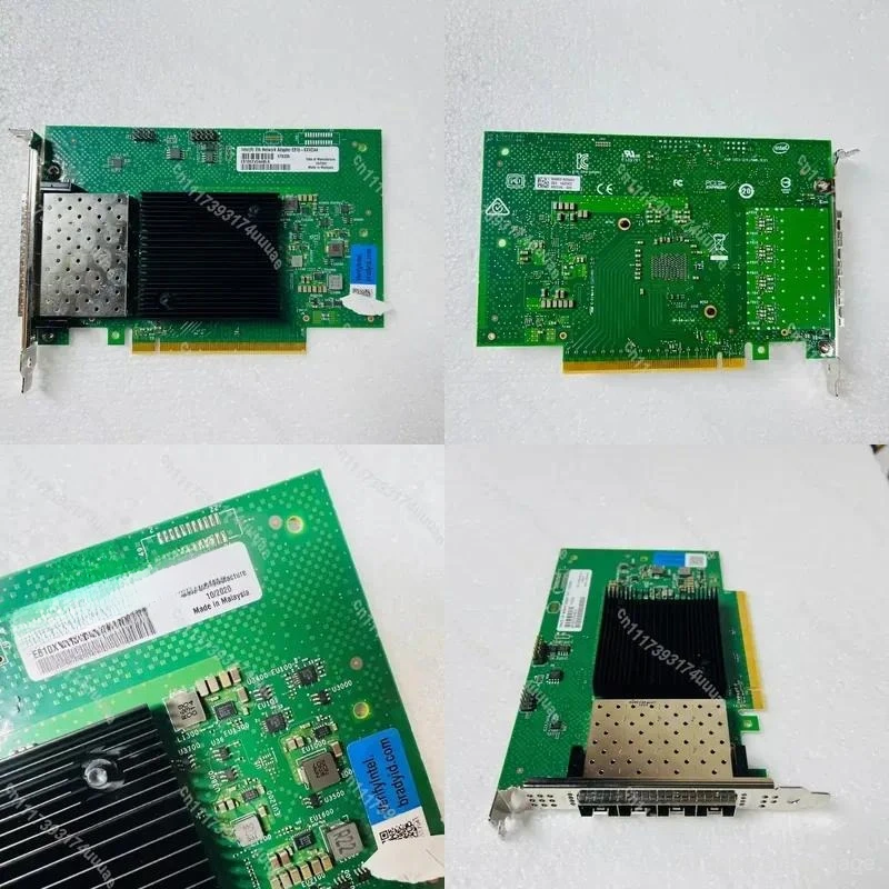 For E810 VDA4 25Gb 4-Port Network Interface Card 10 Gigabit Fiber Optic Ethernet Adapter E810XXVDA4BLK Server NIC
