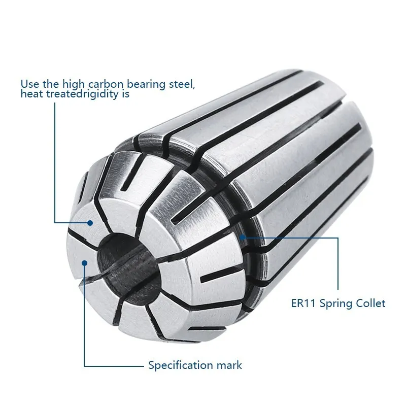 XCAN AA Level Spring Collet Chuck Set ER11 ER16 ER20 ER25 ER32 ER40 Spring Chuck for Milling Cutter CNC Lathe Tool Holder