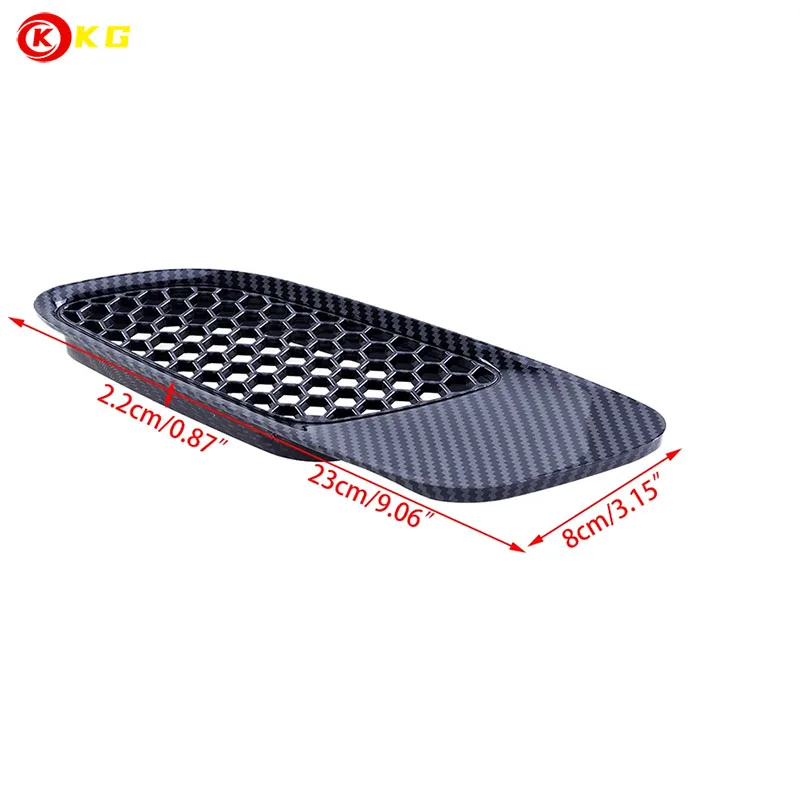 The car hood air outlet grille is suitable for BMW 3 Series E90 E91 E92 E93 M3 black/carbon fiber front hood grille 2007-2013