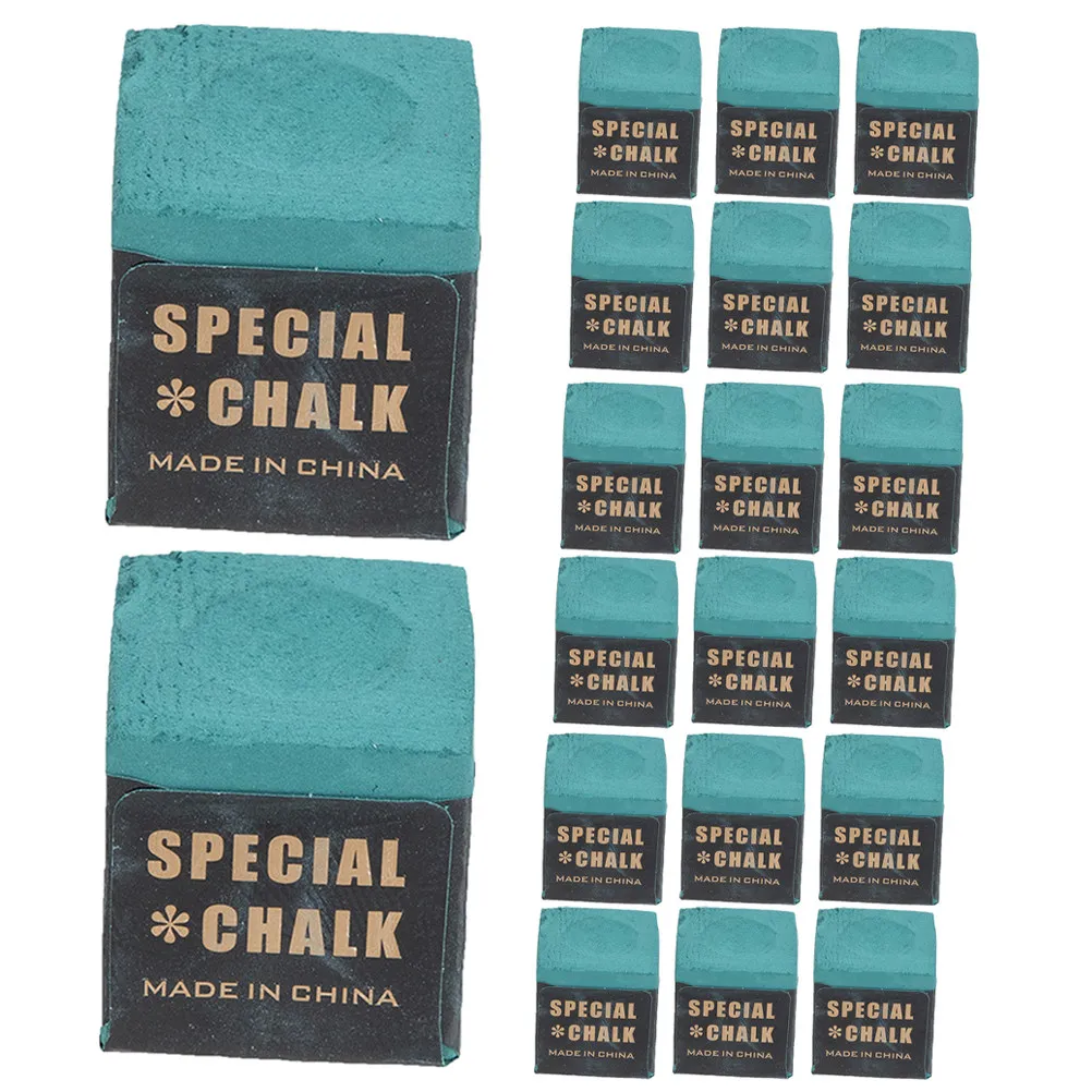 

24Pcs Pool Cue Chalk Cubes High Performance Billiard Chalk for Precision Shot Enhanced Grip Perfect for Games Sports and Bar