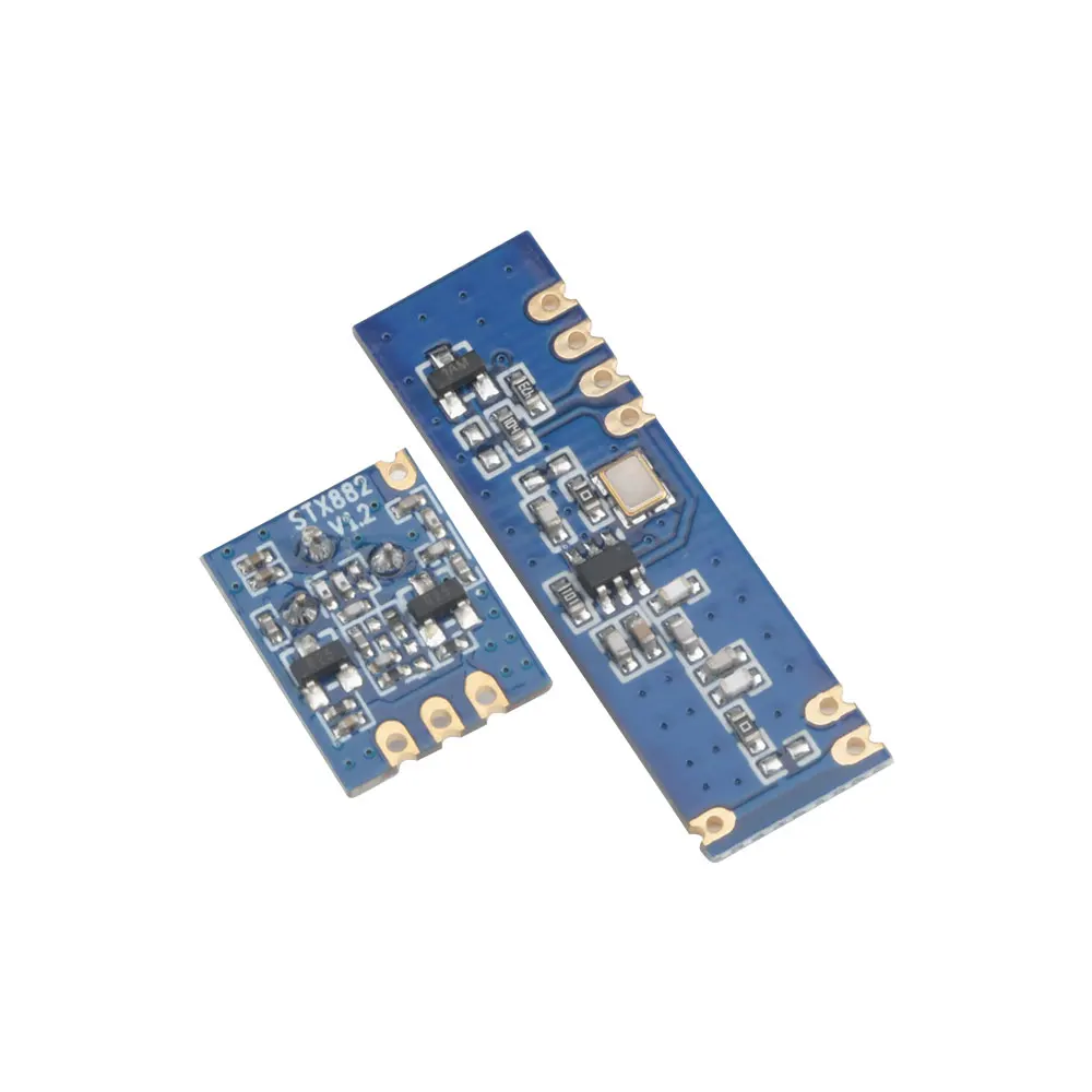 433MHz 100 Meters Wireless Module Kit ASK Transmitter STX882 + ASK Receiver SRX882 + 2Pcs Copper Spring Antenna