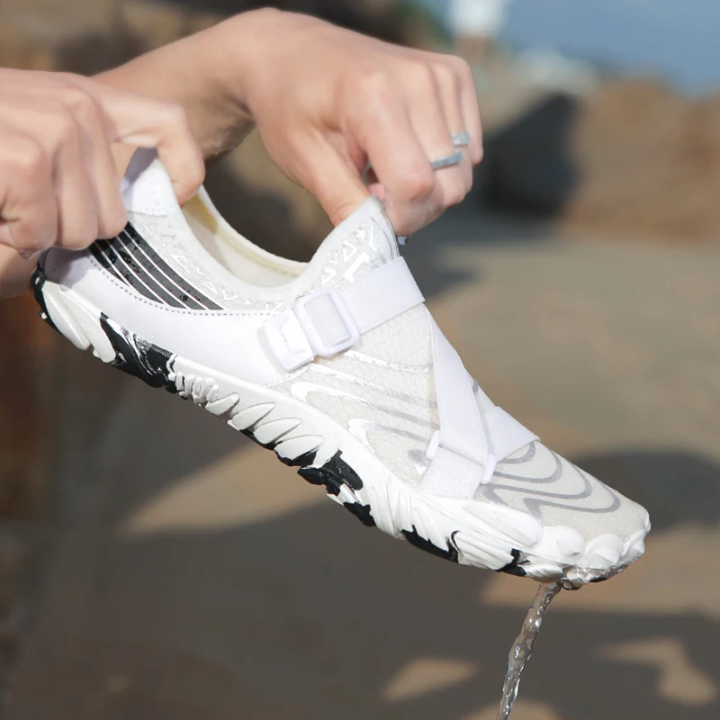 

Summer Breathable Water Shoes for Beach Swimming Quick-Dry Anti-Slip Aqua Socks for Men & Women Outdoor Wading Barefoot Footwear