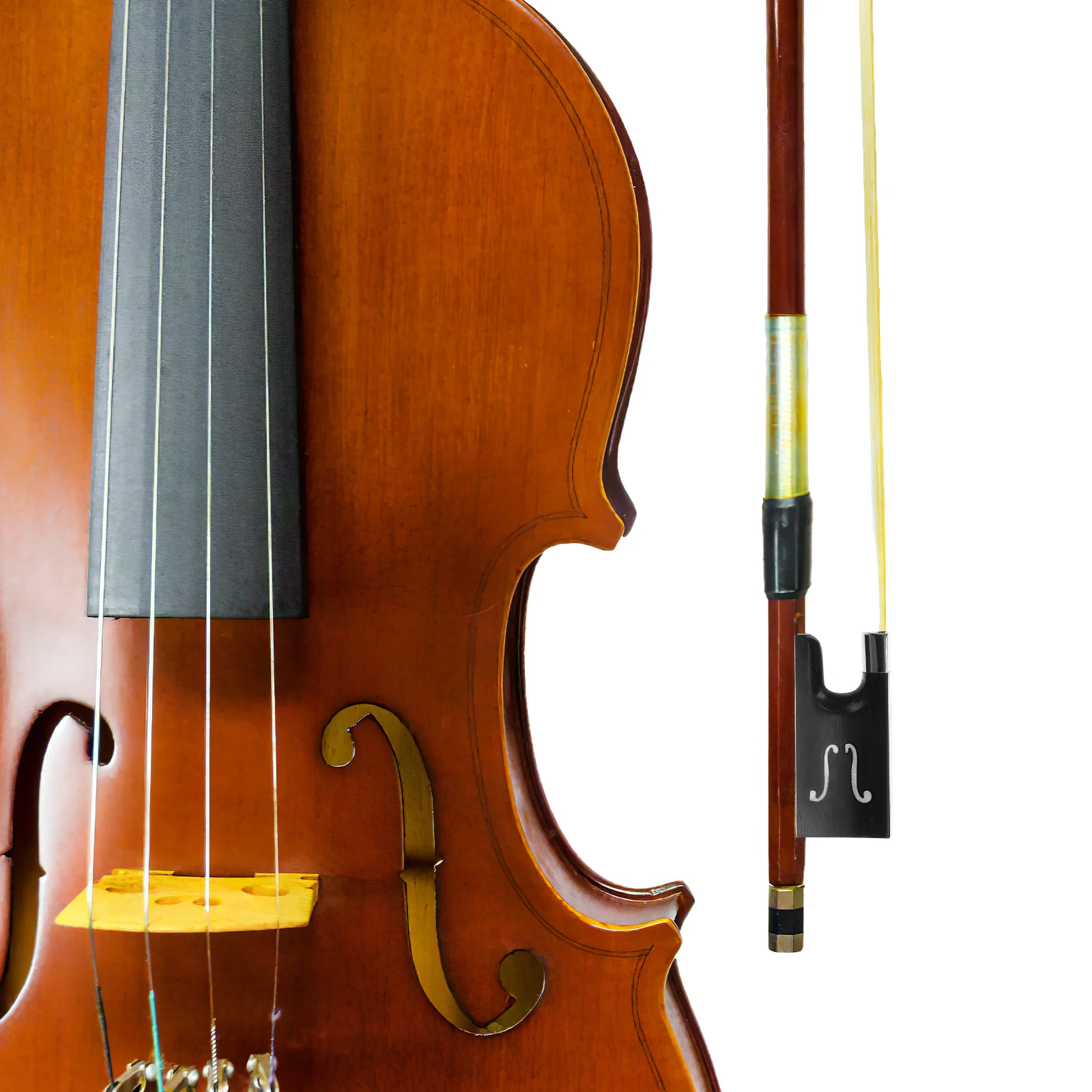 

Premium Violin Tail Library Replacement Bow Frog Sturdy Durable Materials Excellent Balance Powerful Tone Improved Elasticity