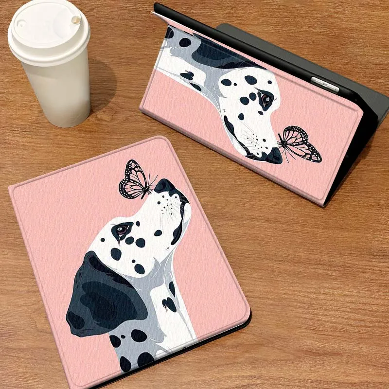 

Spotted Dog Cartoon Pattern Case For Samsung Galaxy Tab A7 A9 A11 S6 A11 A8 S11 Lite Plus 10.4 10.5 10.1 Inch Tablet