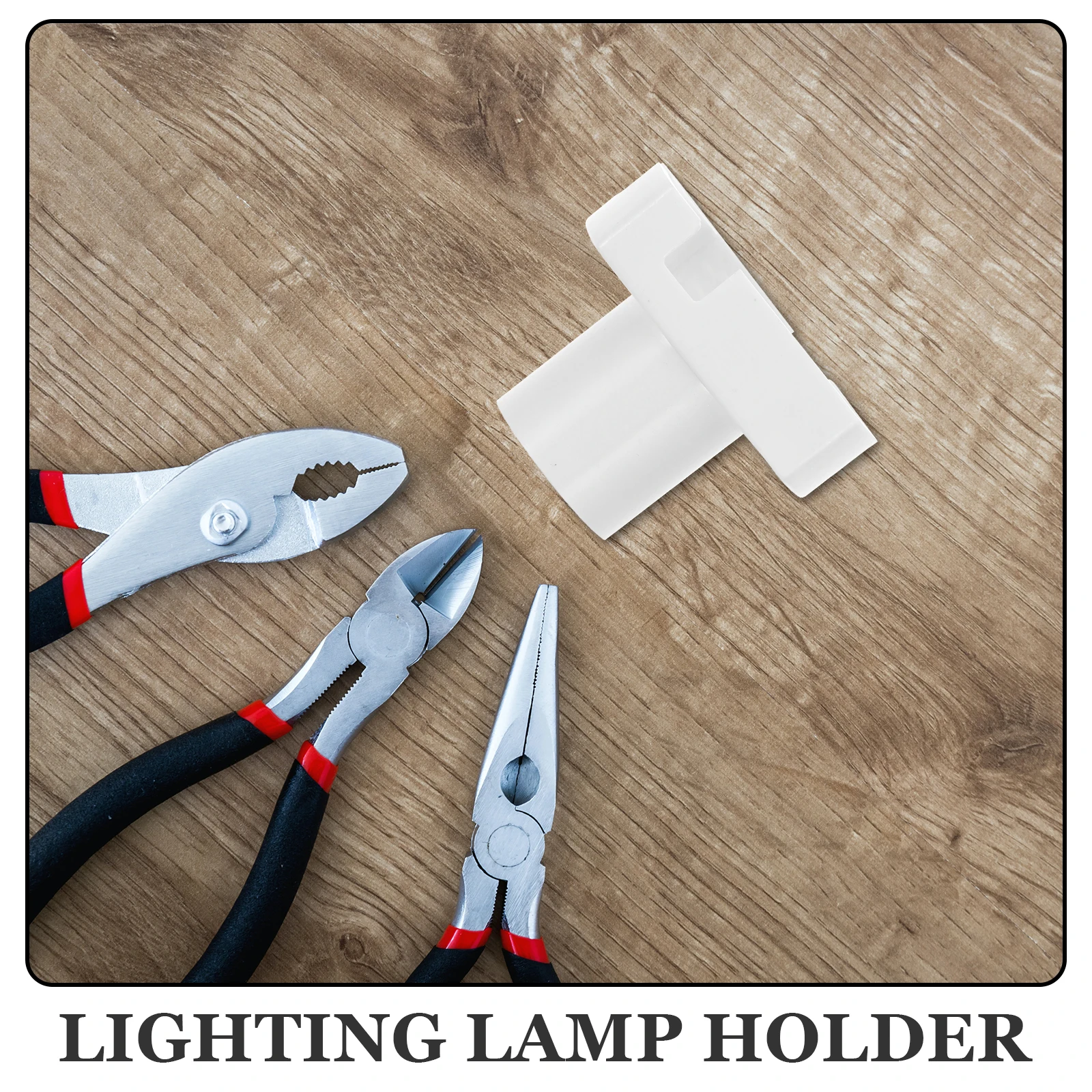 Lamp Holder White Base Screw Socket for Making Lamps Light Bulb Holder E12 Socket Metal Refractory Simple Installation Versatile