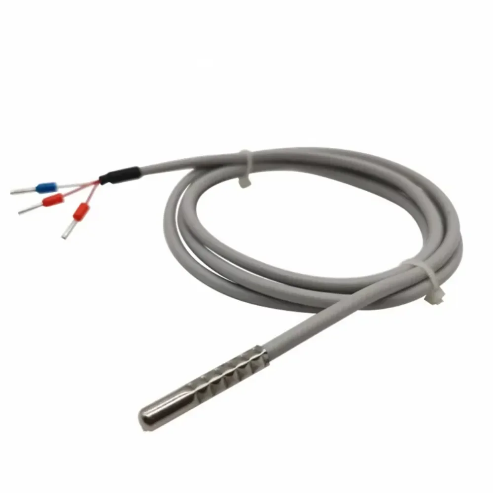 

Stainless Steel tip 3 Wire Silicone Insulation 100mm Class A PT100 RTD Temperature Sensor