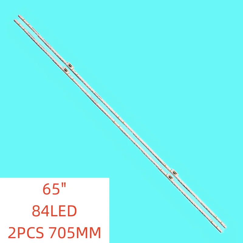 2pcs/set 84Lamps New LED Backlight Strip for TCL 65 inch TV  65HR710S84A1 65HR710S84A2 V0 V1 65C815 7016 84EA