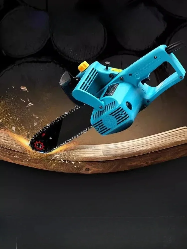 High power carving saw portable electric chain saw wood carving root carving base woodworking embryo special saw tool