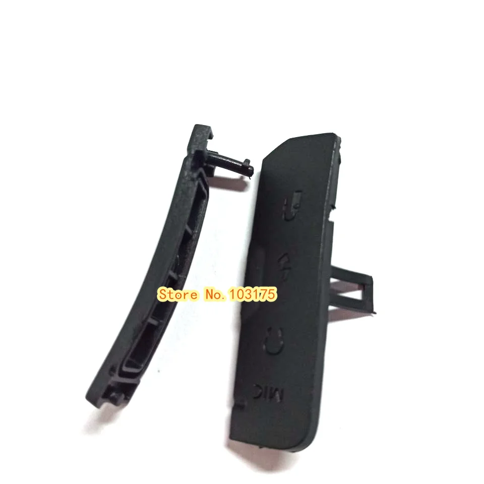 Novo original para canon eos 7d2 7d ii 7d mark ii usb/hdmi-compatível av out flash digital microfone capa de borracha peça de reparo da câmera