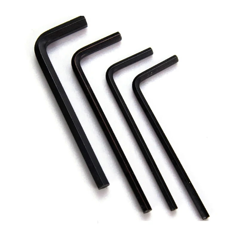 1pcs 0.9 1.27 1.5 2 2.5 3 4 5 6 8mm Metric Allen Nickel Plating Hexagon Keys Set Ball Point End Long Arm Hex Key Wrench