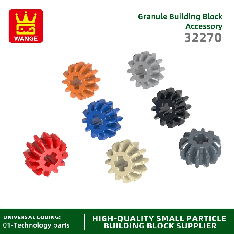 20 pz/lotto NO.32270 Gear 12 Tooth Building Block accessori colorati Moc compatibili con parti di assemblaggio di giocattoli per bambini fai da te in mattoni