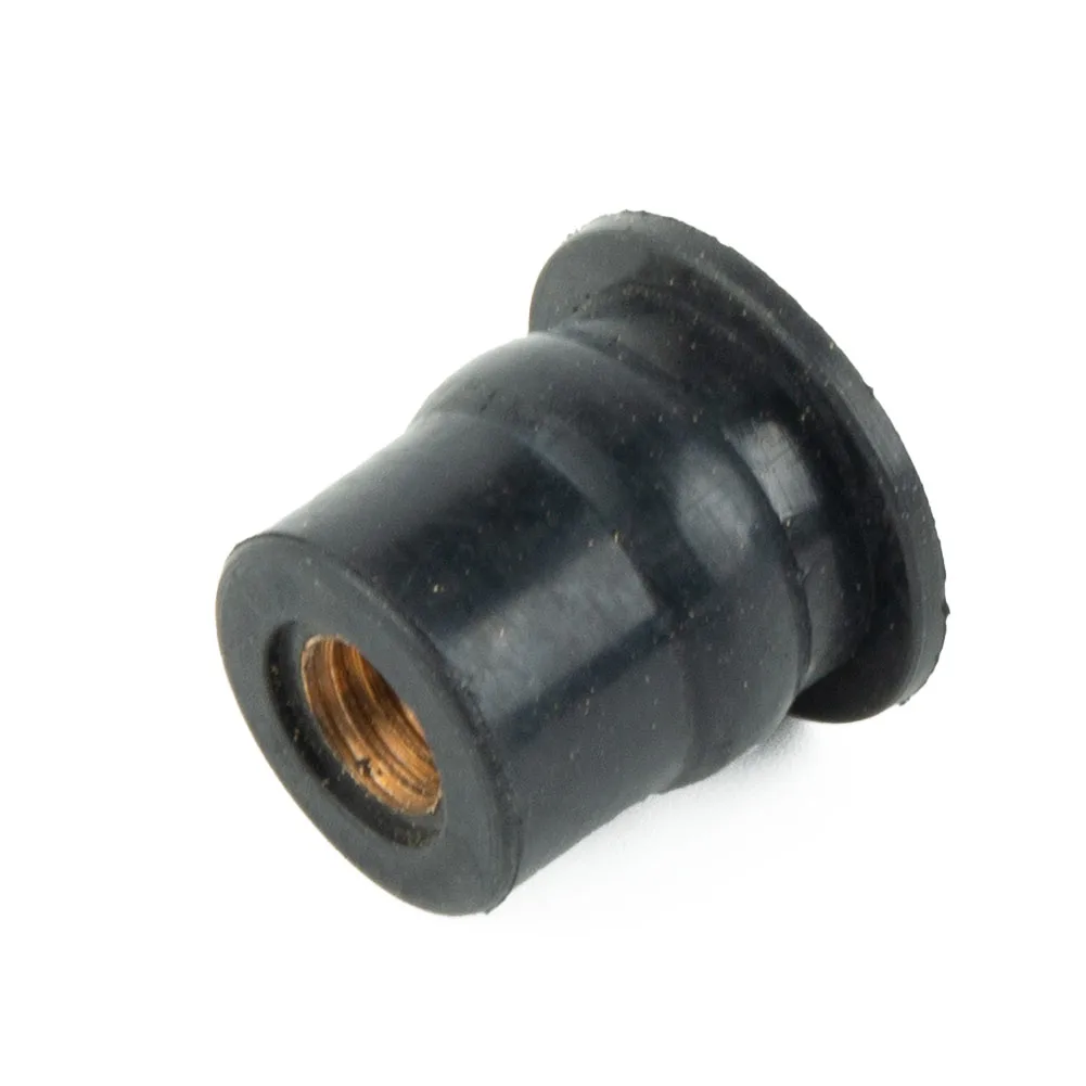 Motorcycle Nut Windshield Nut 6mm Accessories Vibration Damper Well Nuts Bodywork Car Motorcycle Panel Mounting