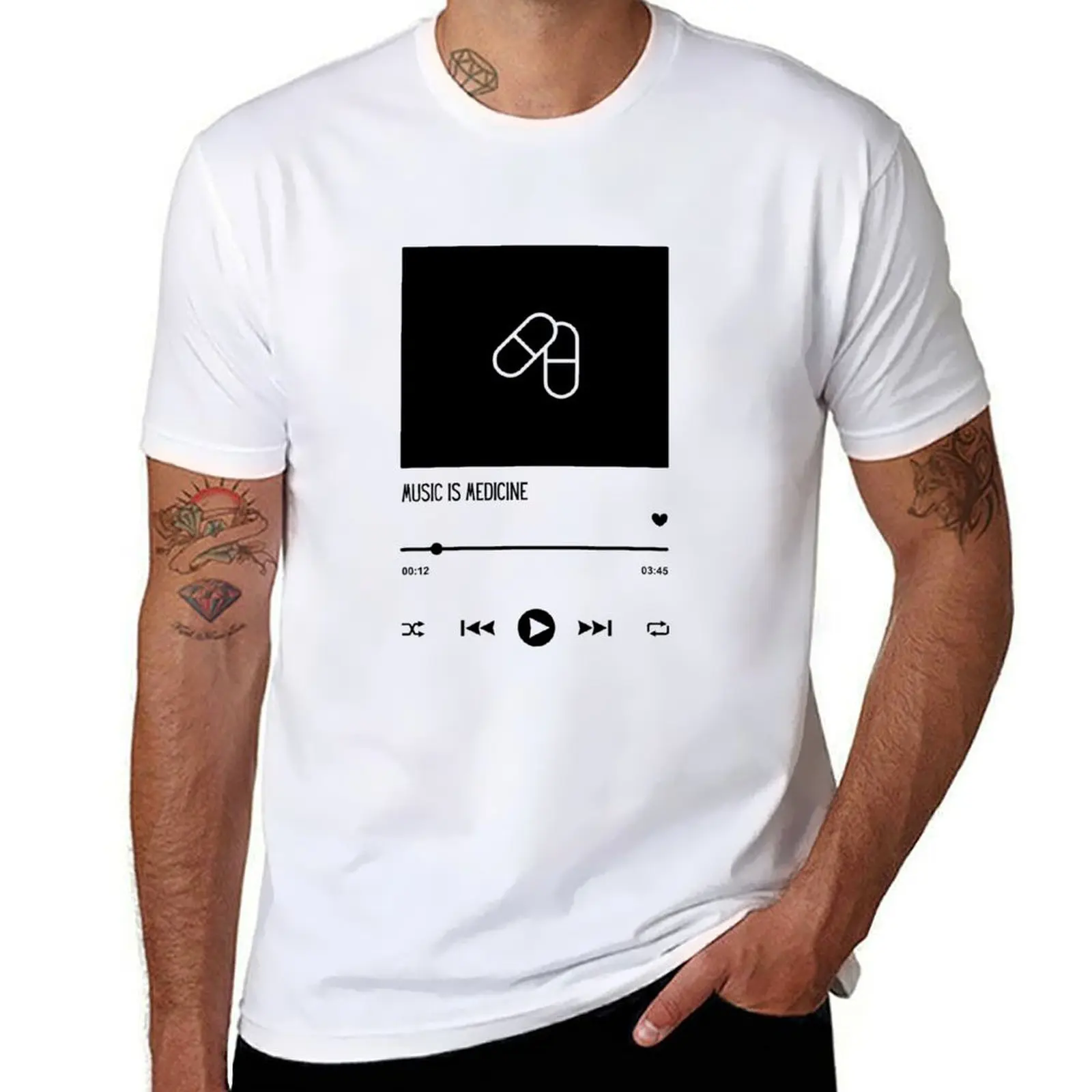

cotton designer t shirts shirt is luxury T-Shirt Music 100% shirt man medicine t t man