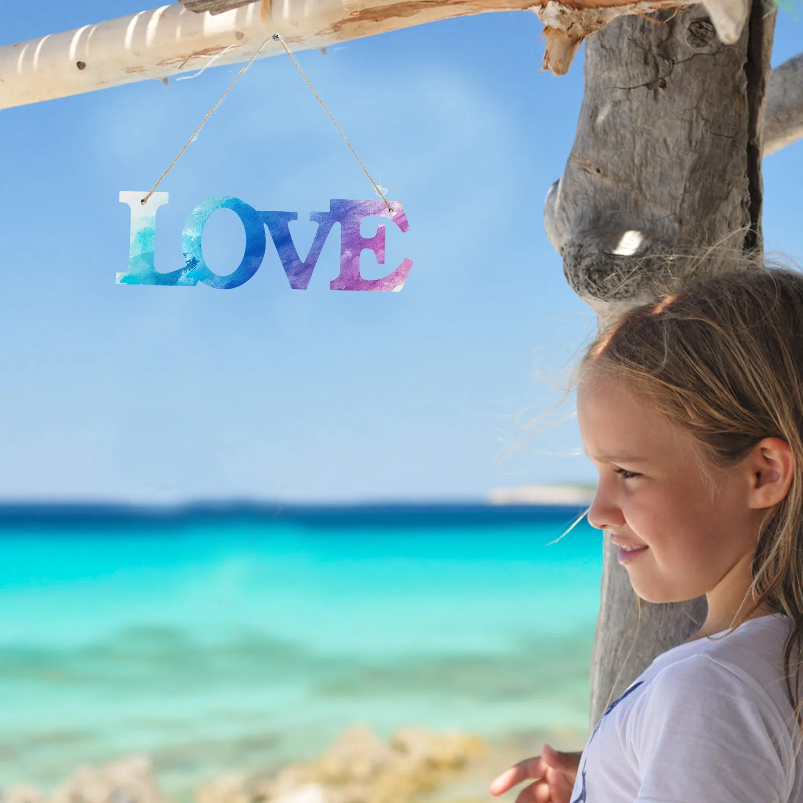 

1Set Valentines Wooden Love Cutouts Unfinished Wood Slices DIY Craft Supplies for Valentines Home Party Decorations Handmade