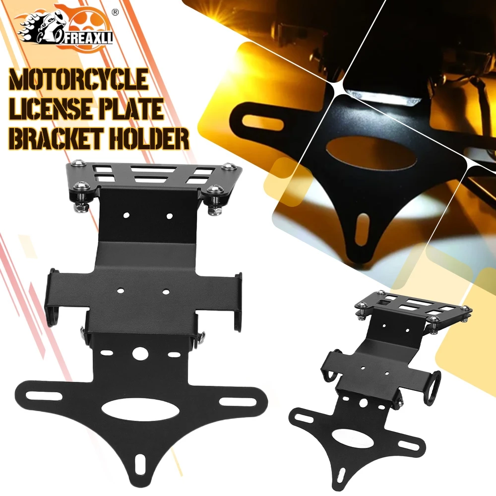 For Yamaha YZF R3 R25 YZFR3 MT-03 MT 03/25 MT03 MT25 2014-2026 License Plate Holder Bracket Rear Tail Tidy Fender Eliminator Kit