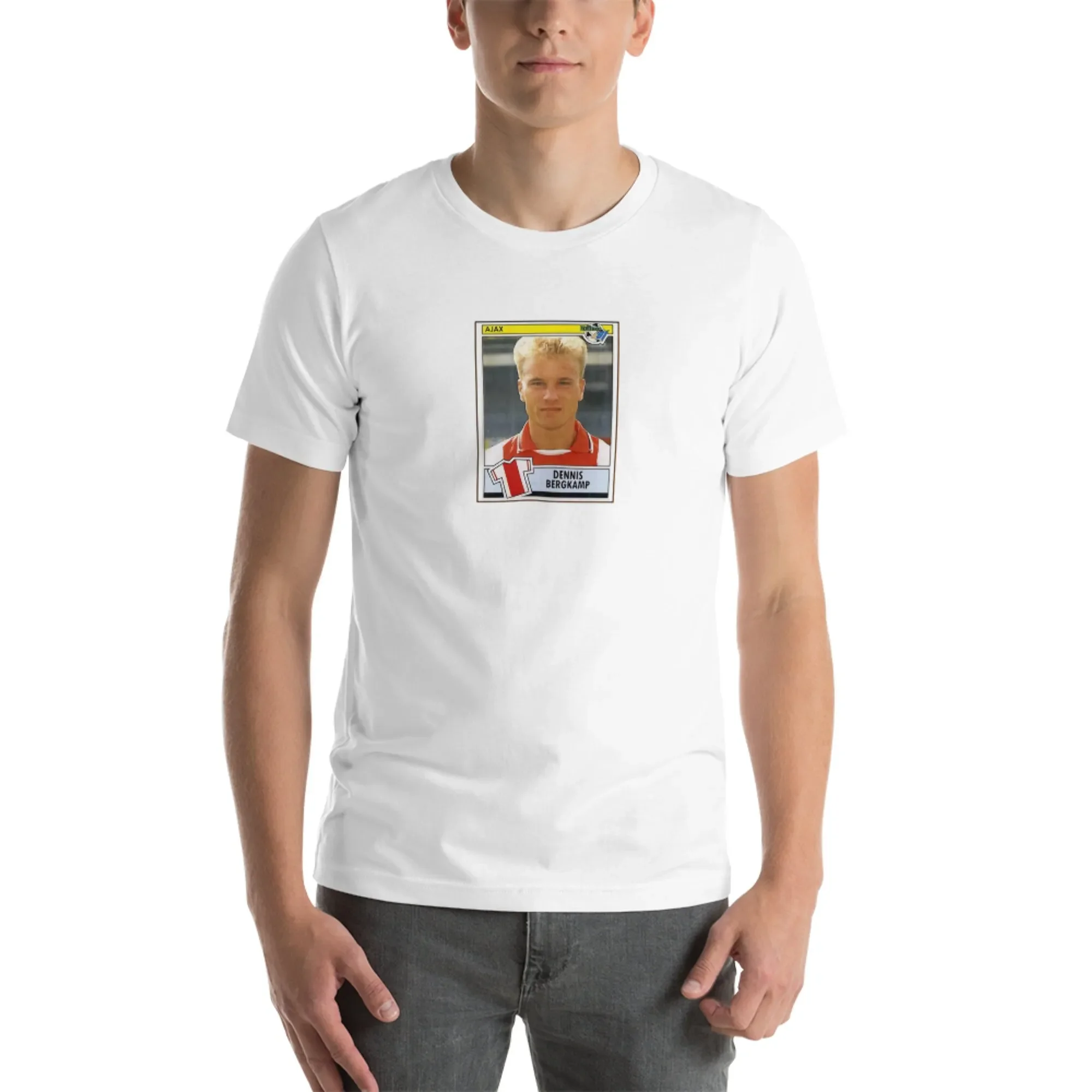 Dennis Bergkamp Player T Shirt Classic Retro Soccer Lovers