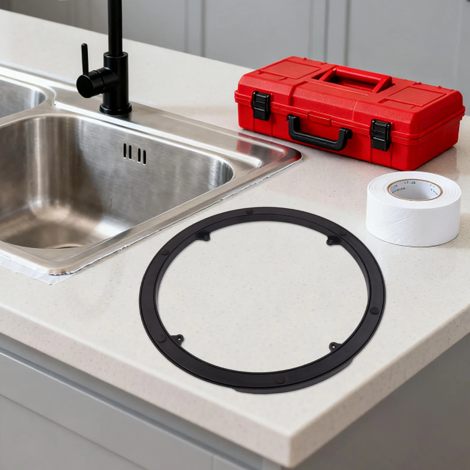 

40Cm Turntable Base - Rotating Swivel Ring for Dining Table Serving Tray Kitchen Storage Display - Lazy Susan