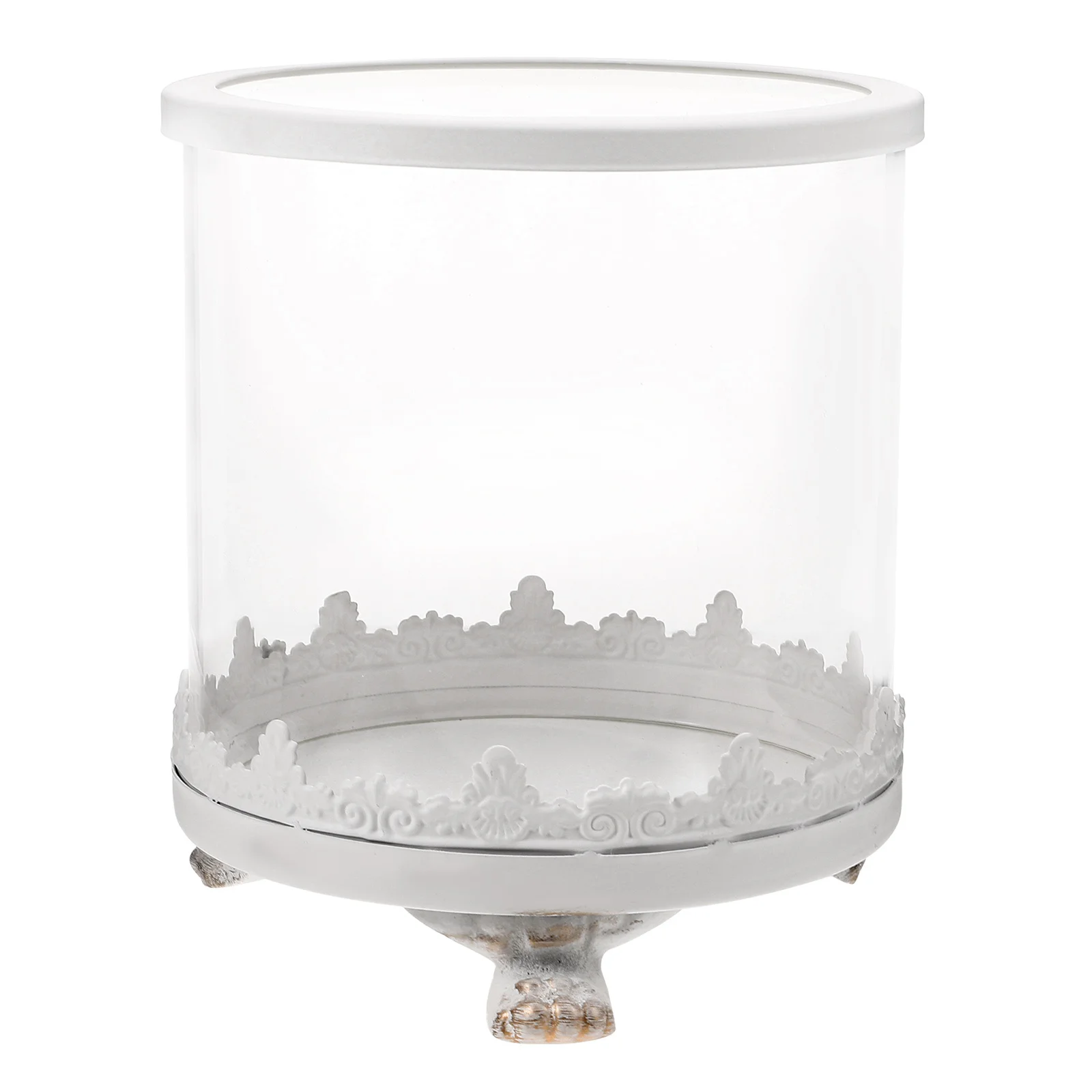 

Eternal Flower Glass Dome with Base Small Clear Display Case for Desktop Decor Home Office Craft Preservation