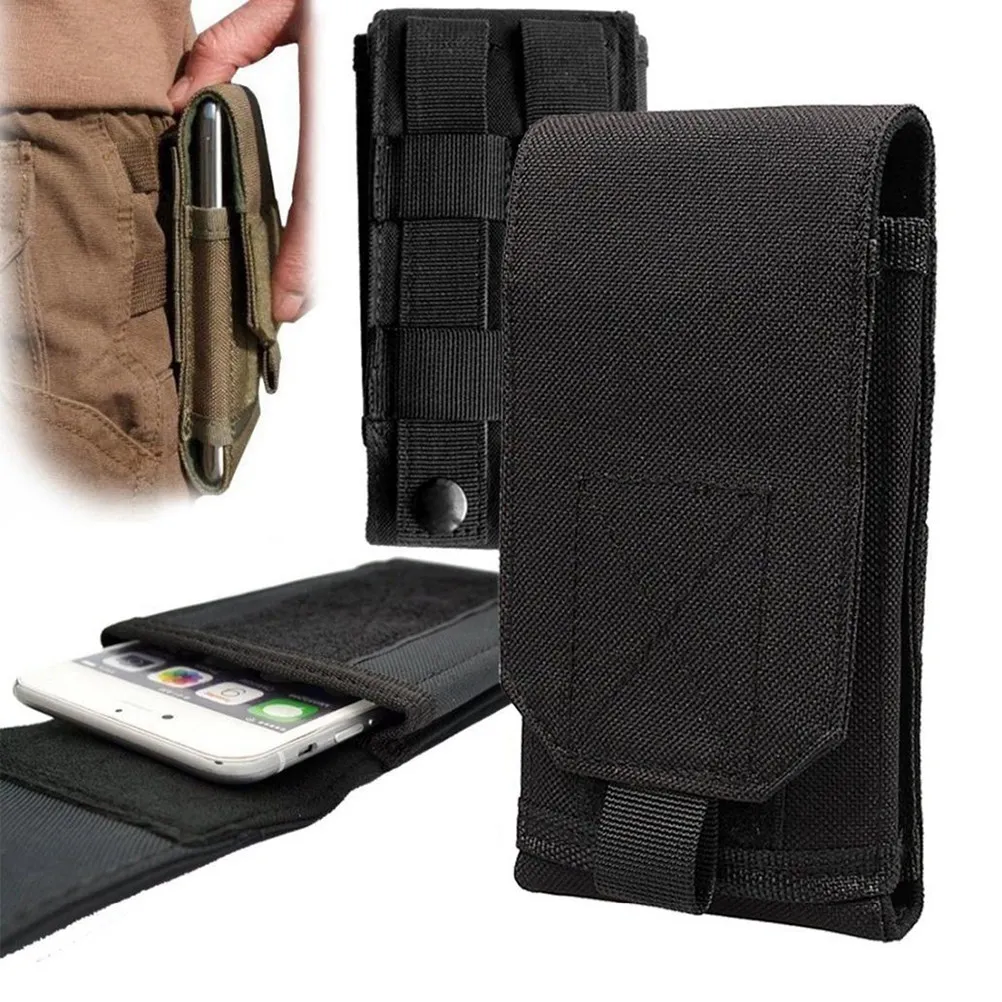 

Multifunction Tactical Waist Pack 5 Inch Oxford Cloth Outdoor Running Travel Phone Pouch Belt Bag for Cycling Camping Hunting