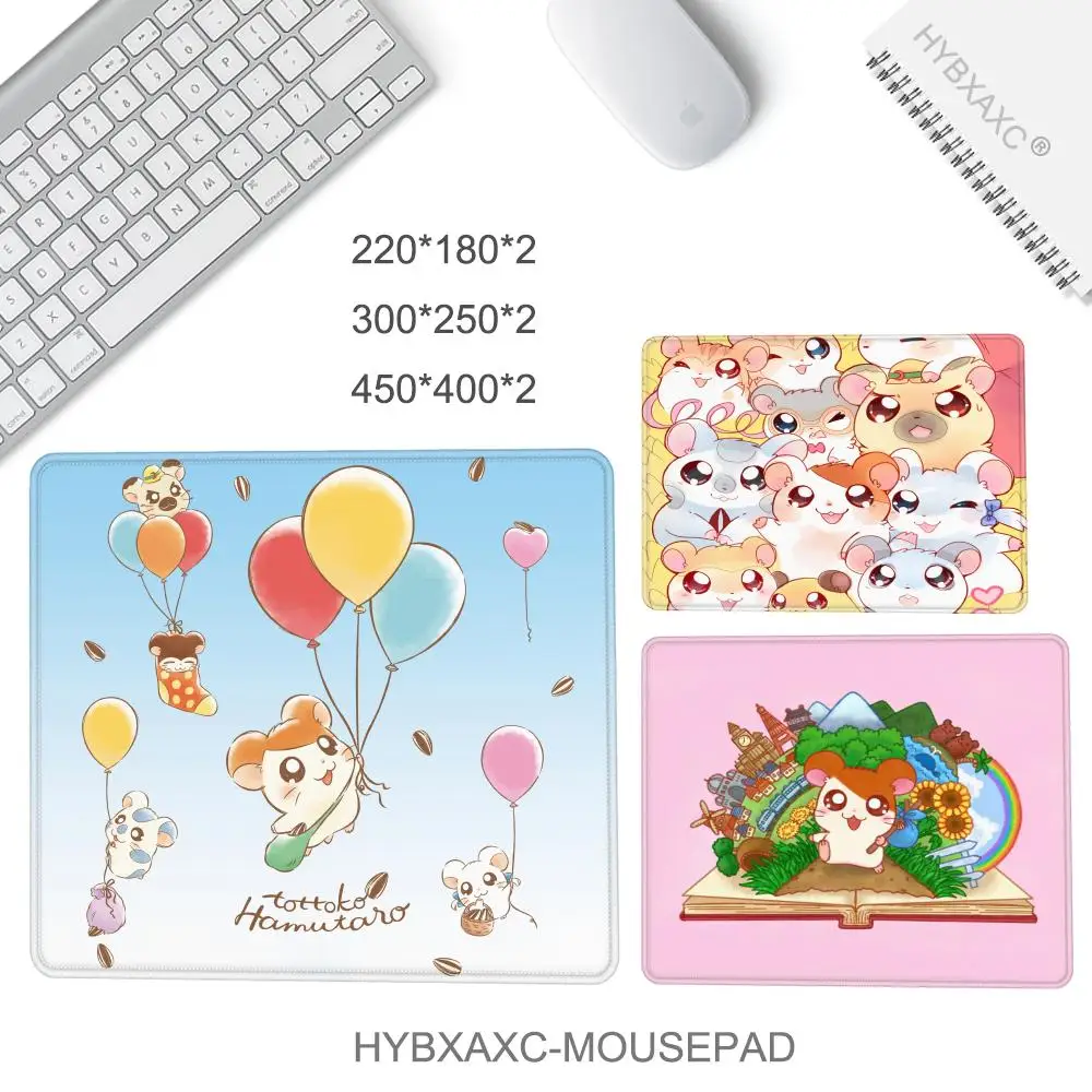 Cute Hamtaro Gaming Mouse Pad XS Small Mousepad For PC Gamer Desktop Decoration Office Mouse Mat Deskmat Rug