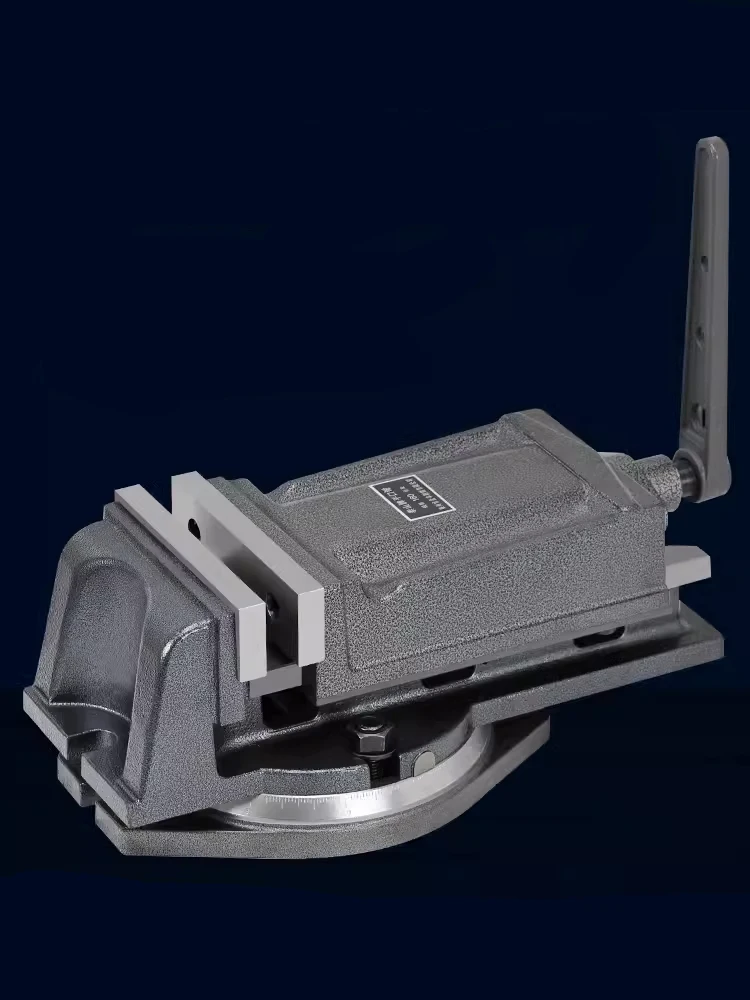 Imagem -05 - Fresadora de Precisão Vise com Base Giratória Qh100 100 mm Vise