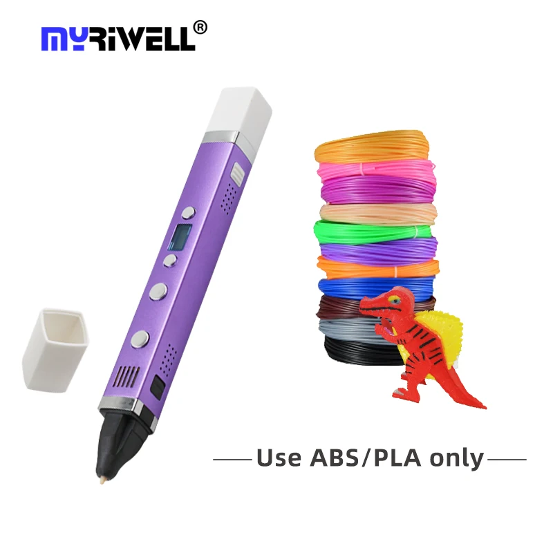 

Myriwell high low temperature 3d printer pen premium 3d printing pen RP-100C ABS PLA PCL 3d Pen