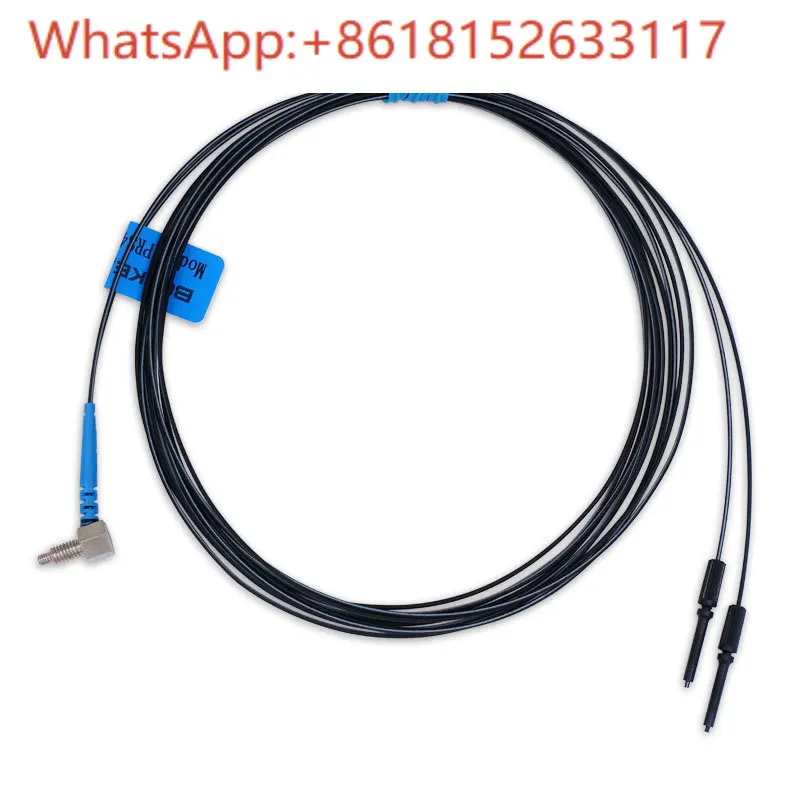 PRA PRC PRS4Y20TZ 10TZ الكوع الزاوية اليمنى 90 درجة M4 عاكس L على شكل مستشعر الألياف البصرية