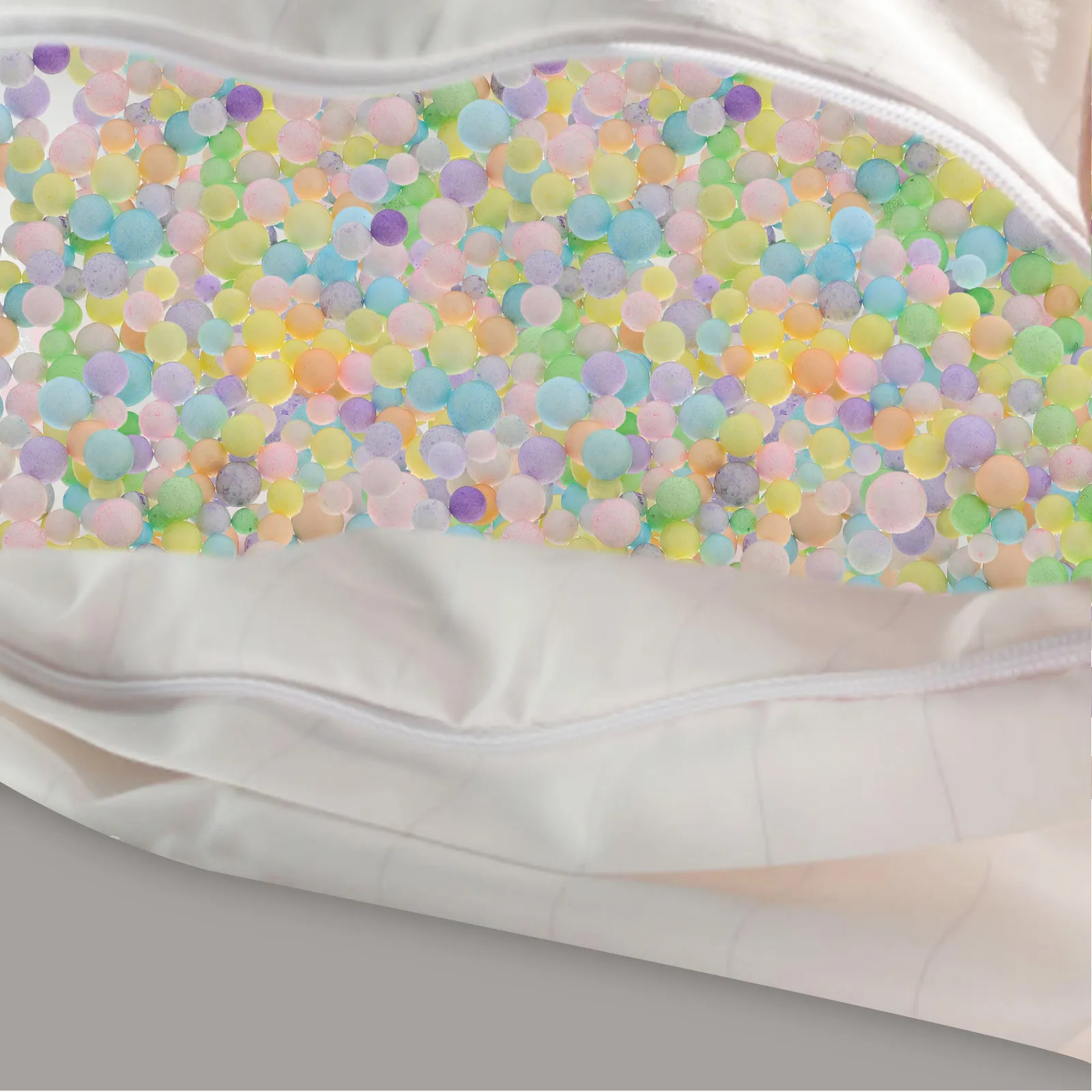 Colorful Foam Beads 4-6Mm Mini Foam Balls DIY Bean Bag Stuffing Filling for Crafts Wedding Holiday Party Bean Bag Beads view 5