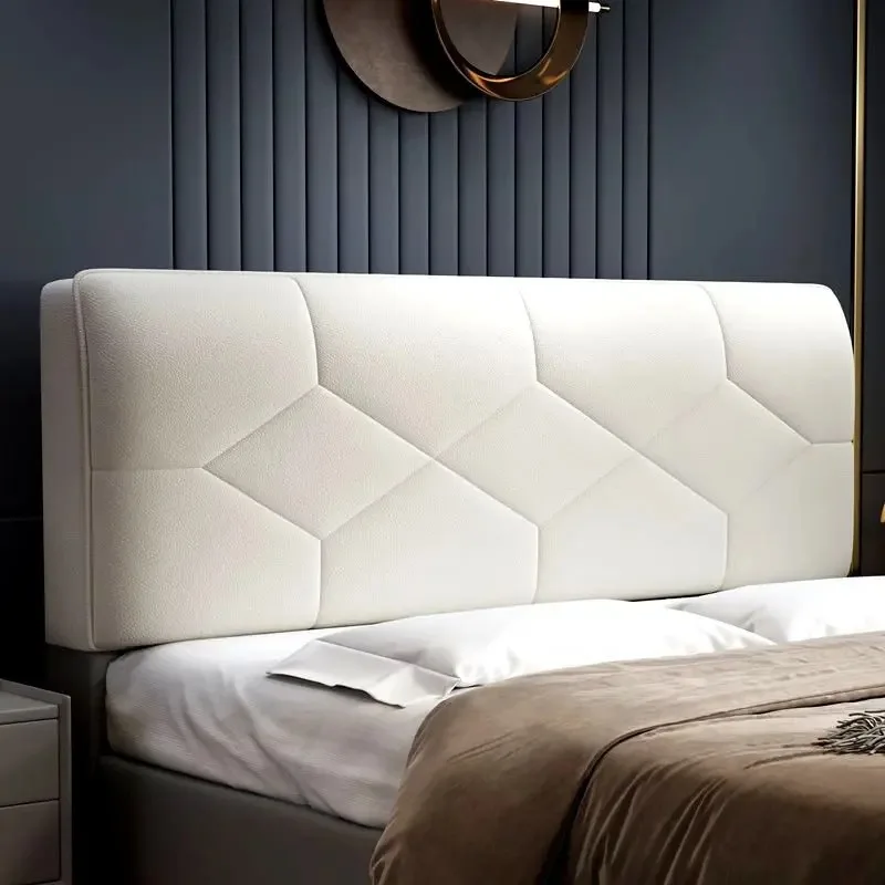 Soft Diamond Shaped Headboard Cover Light Luxury Style All Inclusive Comfortable No Wash Dust-proof and Head Protection Cover