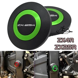 가와사키 닌자 ZX-4RR ZX4RR ZX-4R ZX4R ZX25R ZX-25RR 2023 2024+ 부품 프레임 홀 캡 플러그 프레임 삽입 스윙 암 볼트 커버