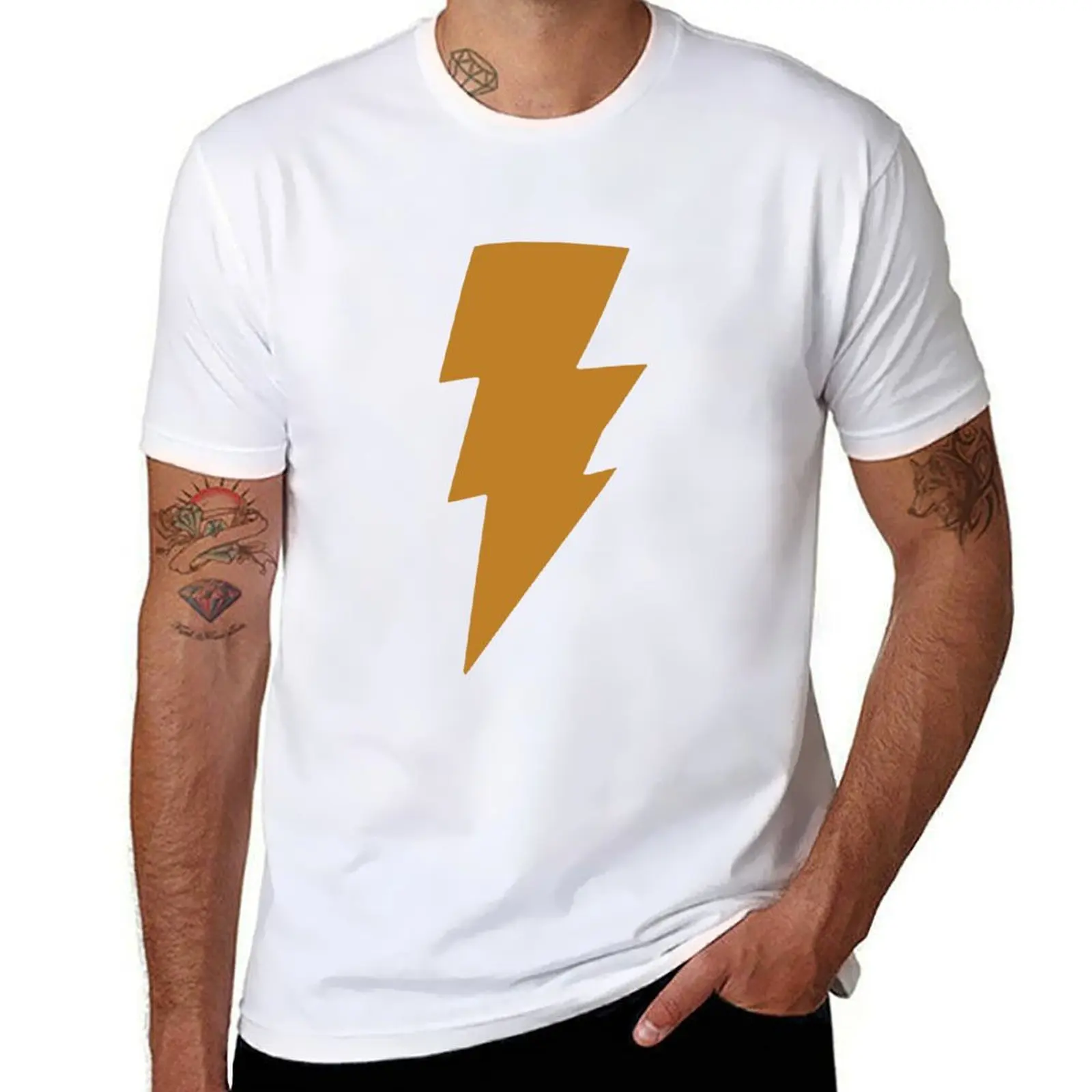 

Lightning Bolt T-Shirt t shirts for man cotton soft man t shirts cotton t shirts cotton 100% T-shirt