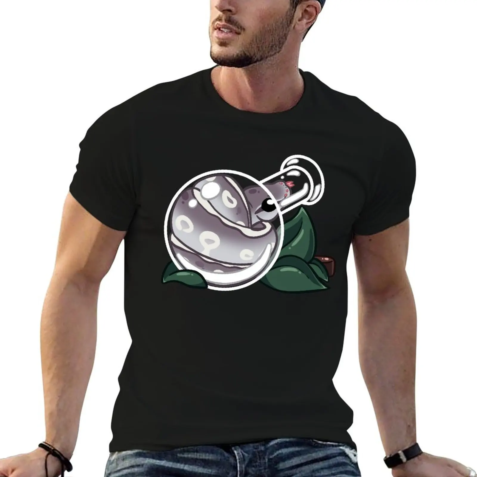 

Mystic Potion Ball Python T-Shirt cotton tshirt 100% t shirts with prints man graphic t shirt T-shirt