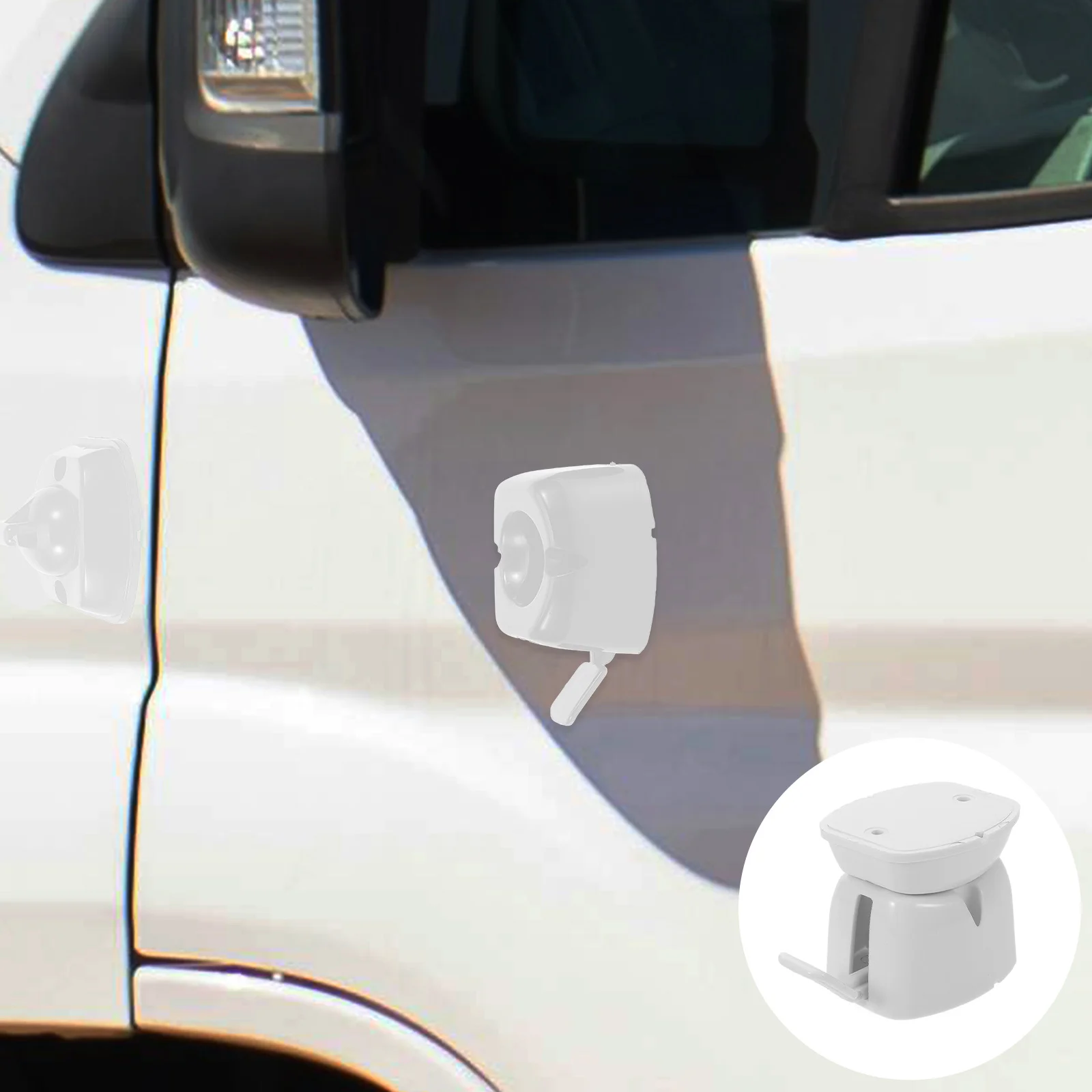 

2 Pcs Hooks Door Catch for Caravan Camper Hold White Enclosed Trailer Holder Stop Retaining