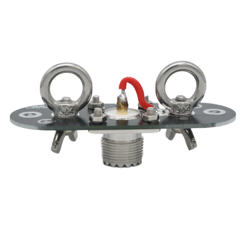Mini adaptateur AT-DP GP positif V inversé V Dipole Mini adaptateur AT-DP plaque d'adaptation AT-DP détachable pour ensemble d'antenne pour l'extérieur