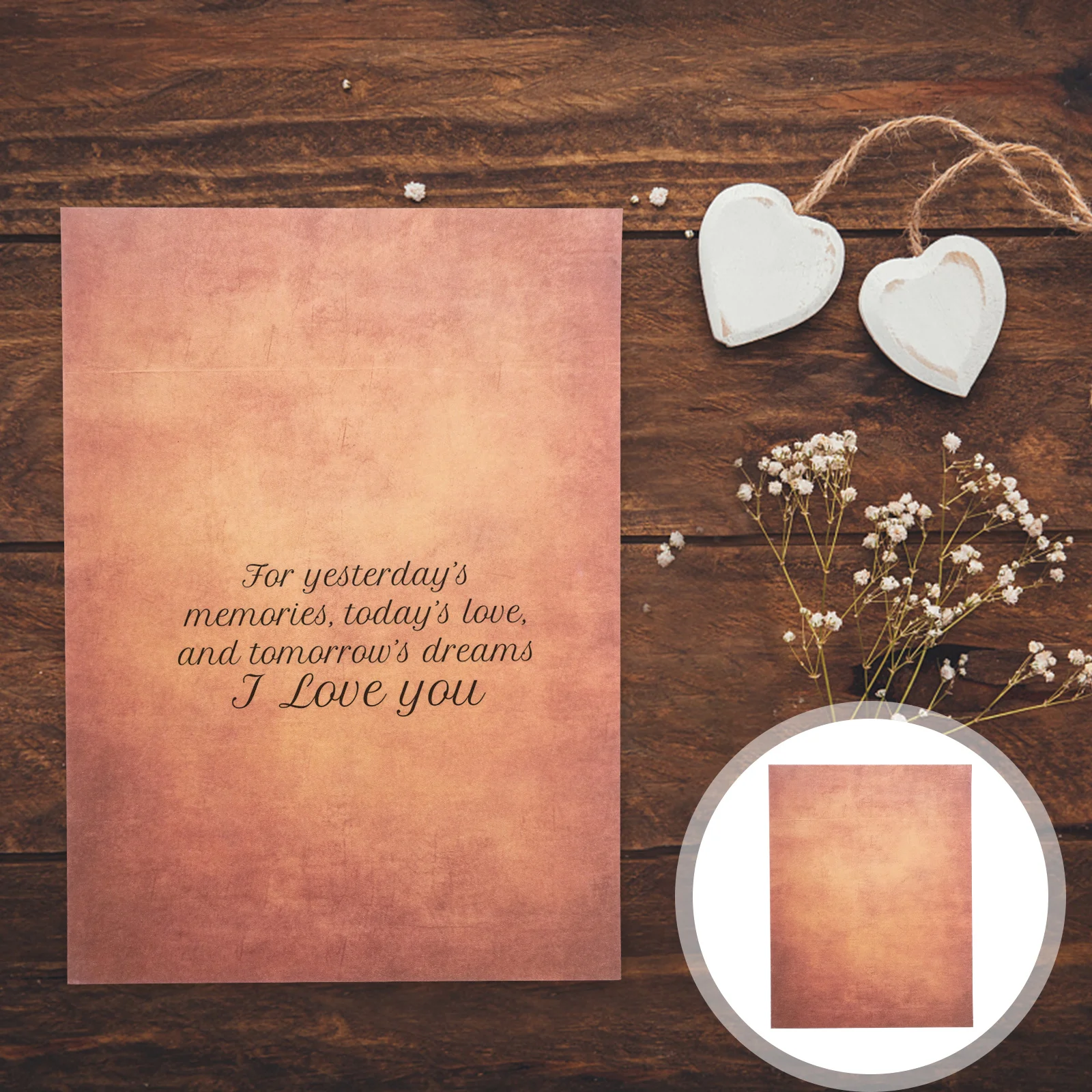 

100 Sheets Vintage Letter Paper Decorative Writing Paper for Greeting Invitations Retro Style Stationery Pack Stationery