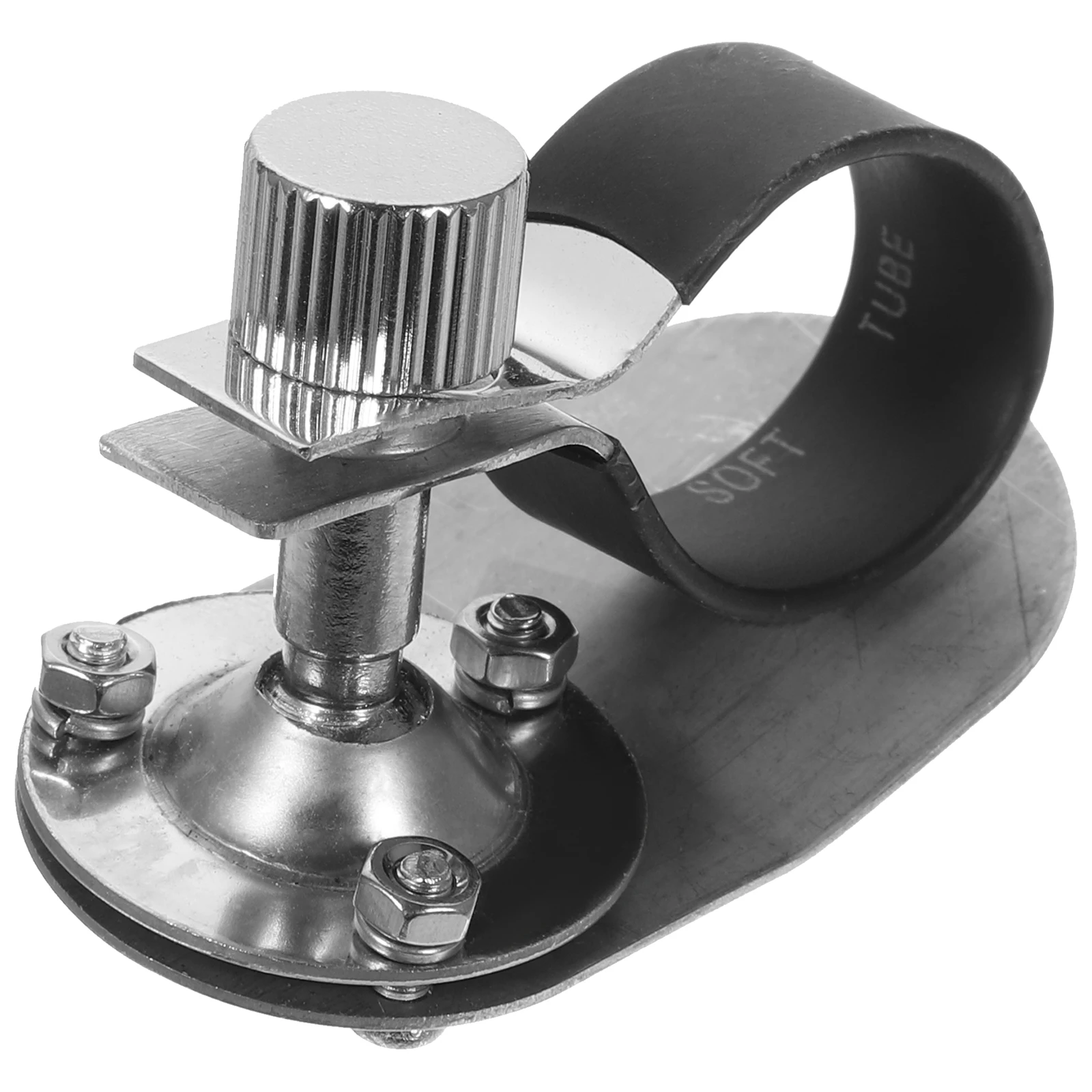 

Safety Light Stand Clip 23-24mm No Drilling Hard Hat Mount Stainless Steel Headlamp Buckle Fire Inspection Maintenance
