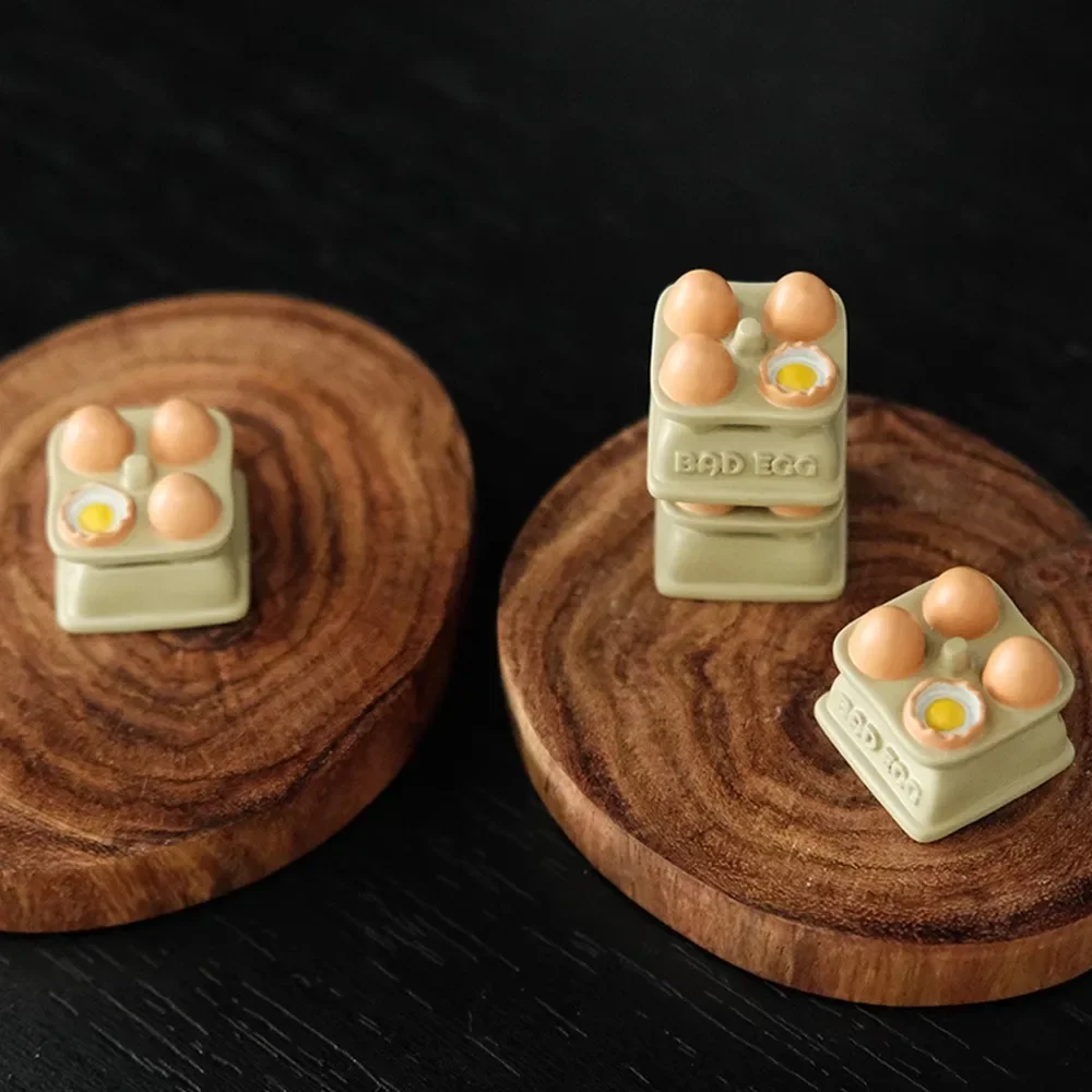 

Personalized keycaps A plate of egg keycaps A single original keycap Cute personalized keycaps