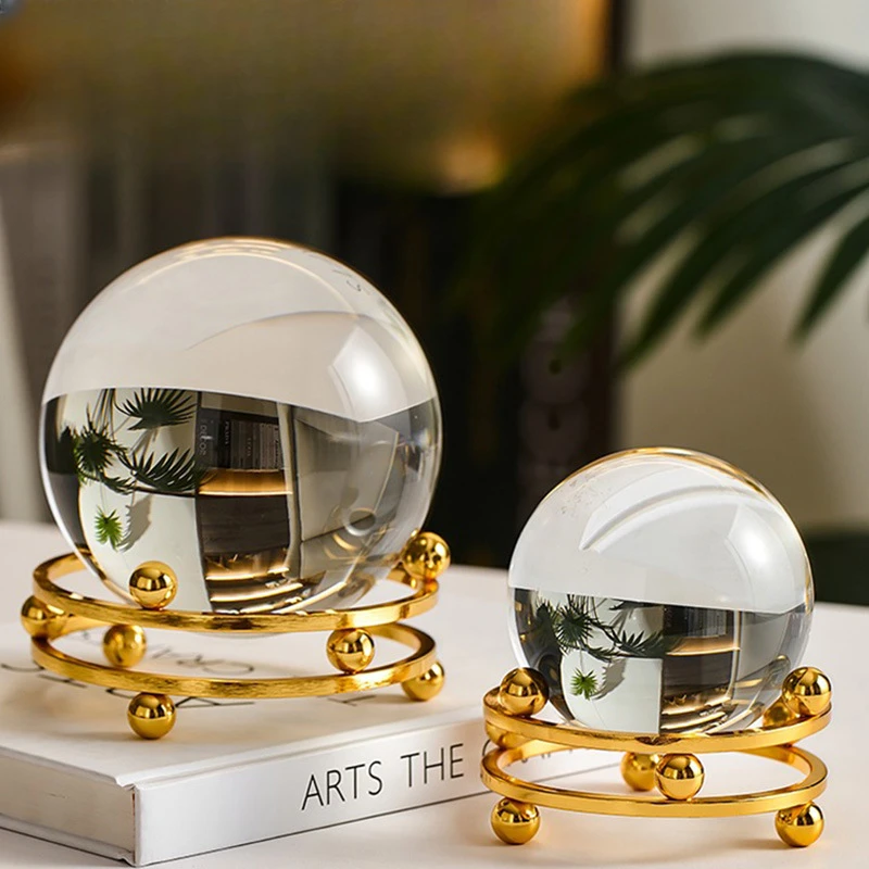 Crystal Ball Decorative Ornaments Simple Modern Air Water Balloon Office Desktop Business High-end Home Accessories Home Decor