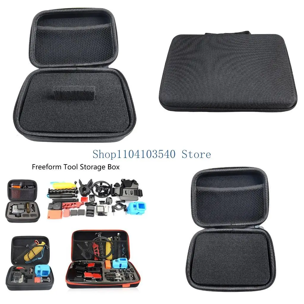 02DC Customizable Partition Insert Storage Box Lightweight Protective EVA Digital Products Storage Bag Carrying Case